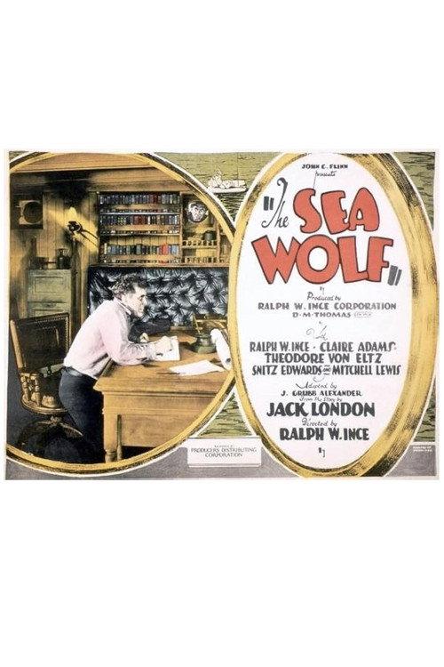 The Sea Wolf 1926 official movie poster