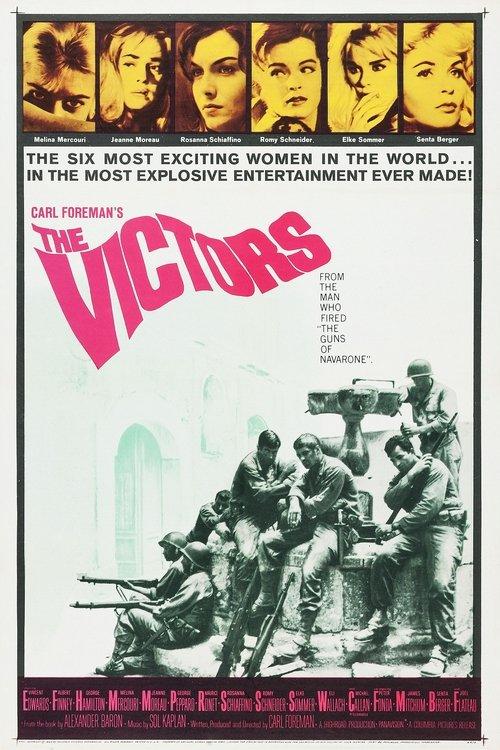 The Victors 1963 official movie poster