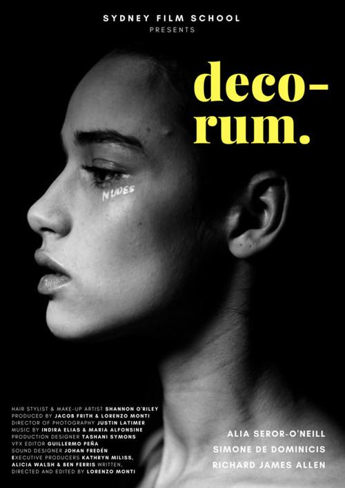Decorum 2019 official movie poster