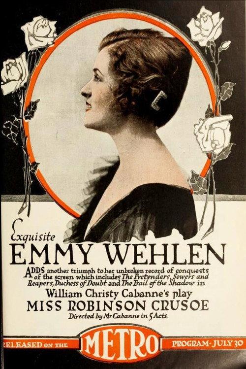 Miss Robinson Crusoe 1917 official movie poster