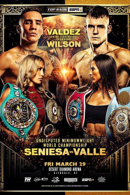 Oscar Valdez vs. Liam Wilson 2024 official movie poster