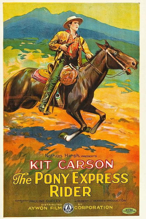 Pony Express Rider 1926 official movie poster