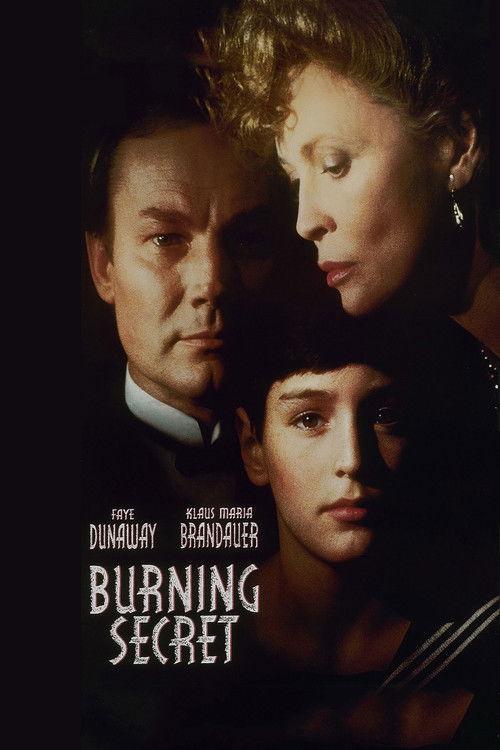 Burning Secret 1988 official movie poster
