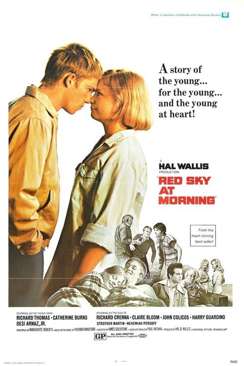 Red Sky at Morning 1971 official movie poster