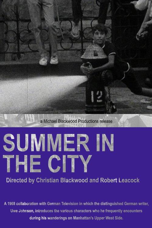 Summer in the City 1970 official movie poster
