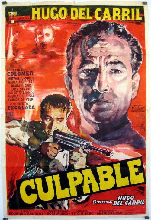 Culpable 1960 official movie poster