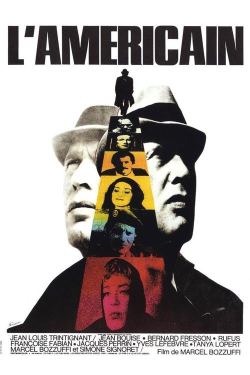 The American 1969 official movie poster