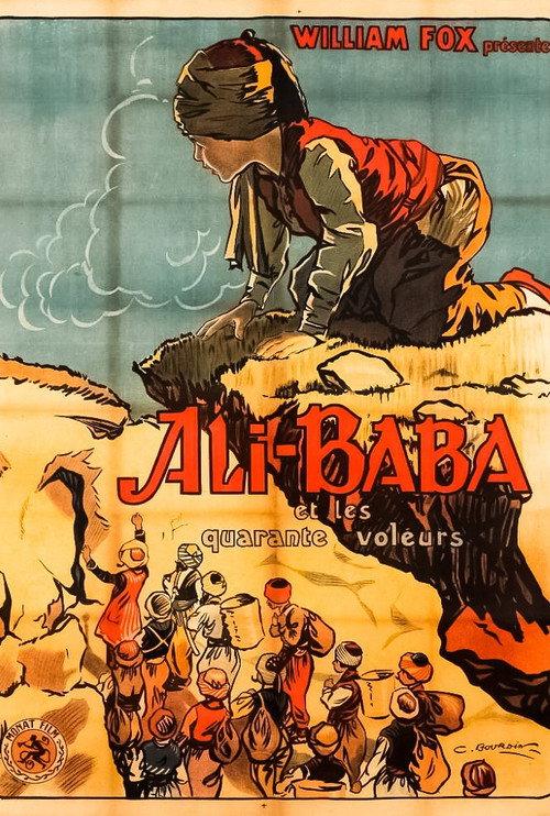 Ali Baba and the Forty Thieves 1918 official movie poster