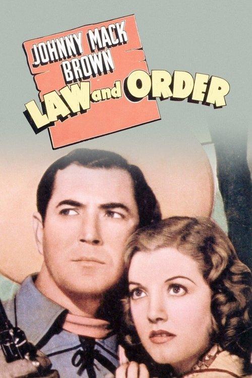 Law and Order 1940 official movie poster