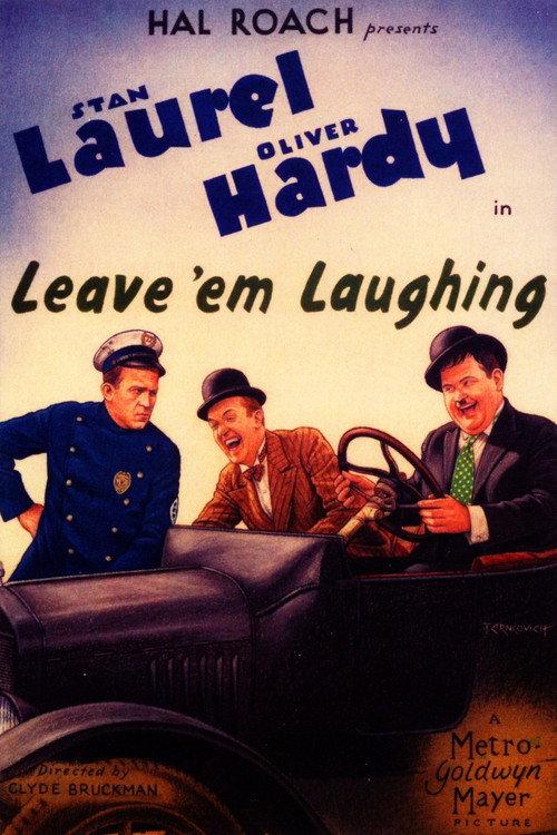 Leave 'Em Laughing 1928 official movie poster