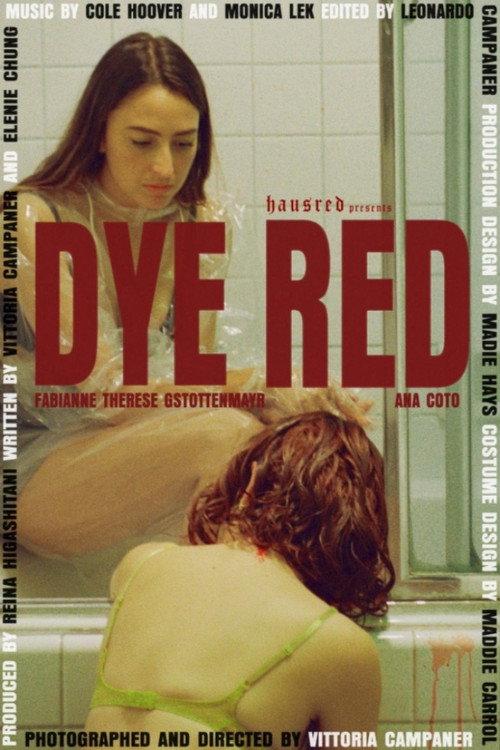 Dye Red 2020 official movie poster