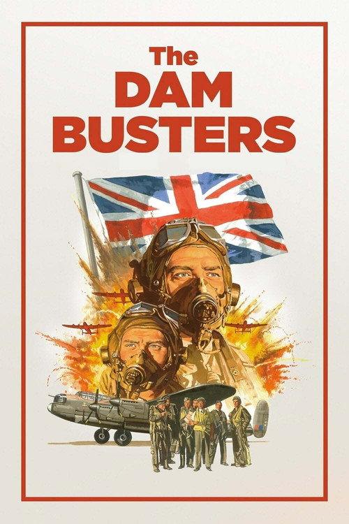 The Dam Busters 1955 official movie poster
