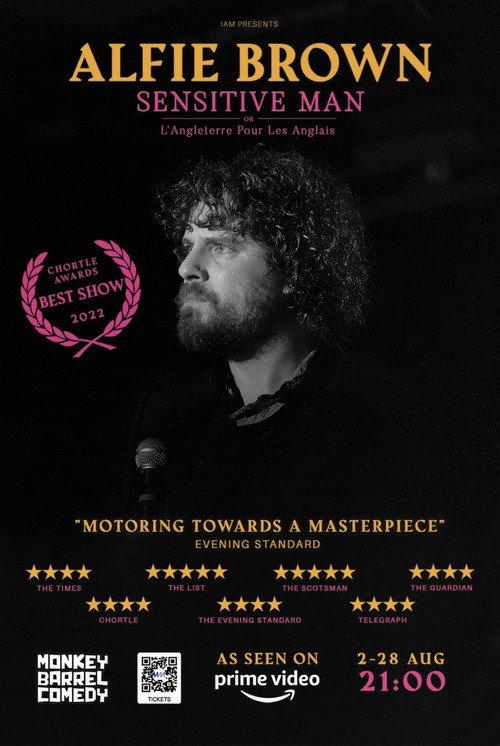 Alfie Brown: Sensitive Man 2022 official movie poster