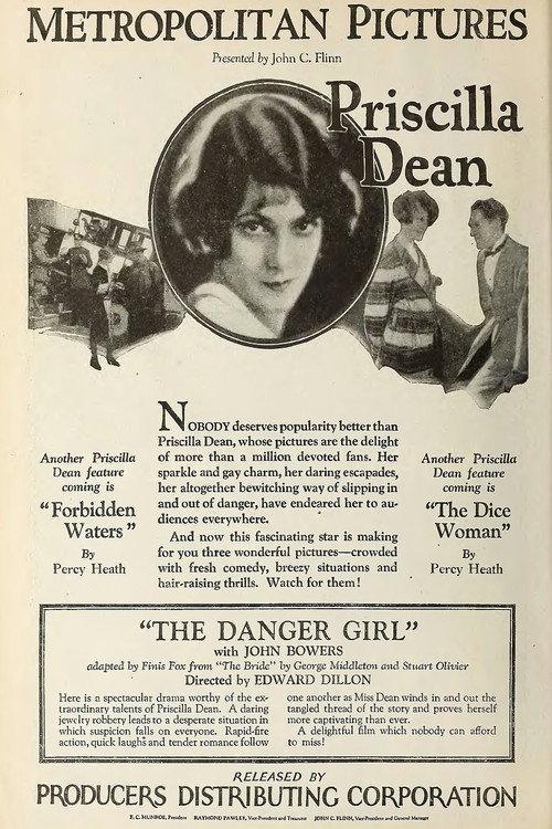 The Danger Girl 1926 official movie poster