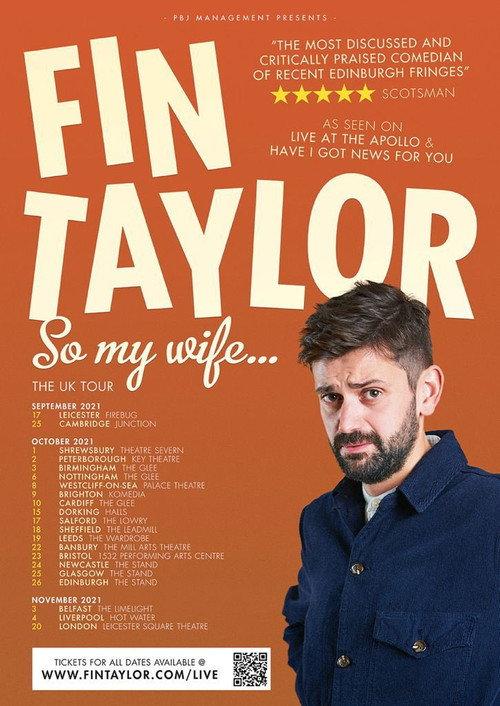 Fin Taylor: So My Wife... 2022 official movie poster