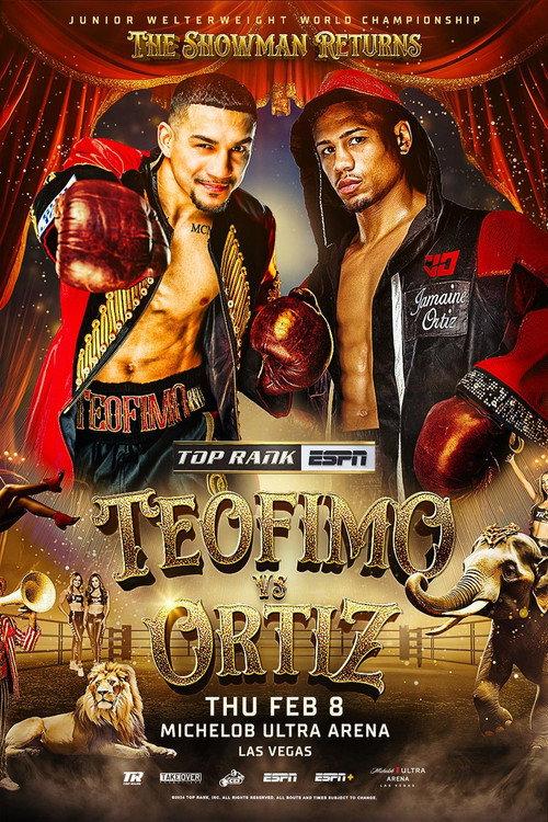 Teofimo Lopez vs. Jamaine Ortiz 2024 official movie poster