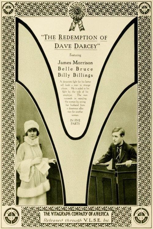 The Redemption of Dave Darcey 1916 official movie poster
