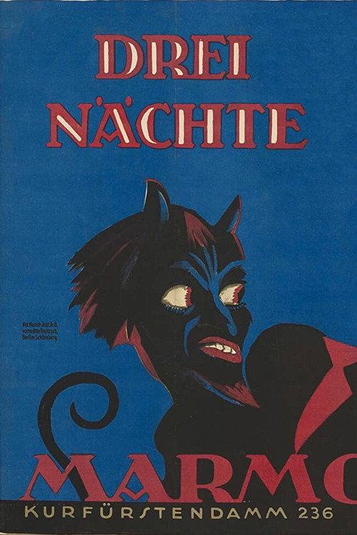 Three Nights 1920 official movie poster