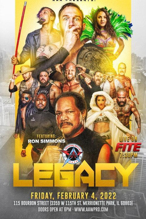 AAW Legacy 2022 official movie poster