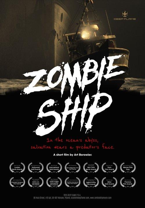 Zombie Ship 2025 official movie poster