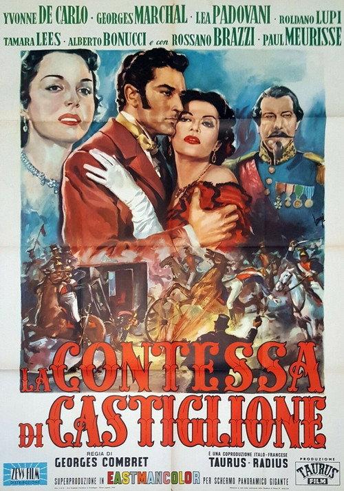 The Contessa's Secret 1954 official movie poster