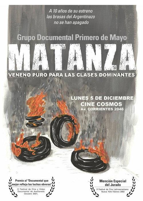 Matanza 2002 official movie poster