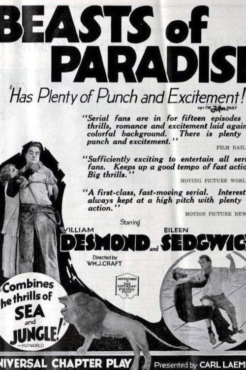 Beasts of Paradise 1923 official movie poster
