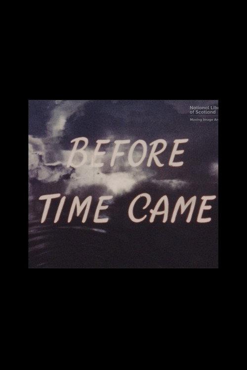 Before Time Came 1958 official movie poster
