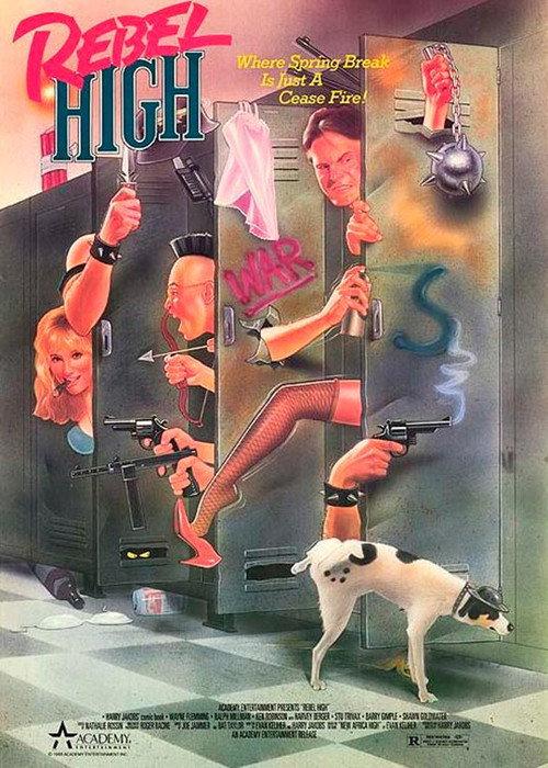 Rebel High 1987 official movie poster