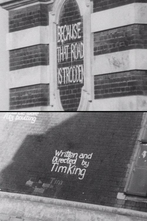 Because That Road Is Trodden 1969 official movie poster