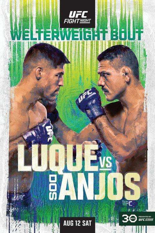 UFC on ESPN 51: Luque vs. dos Anjos 2023 official movie poster