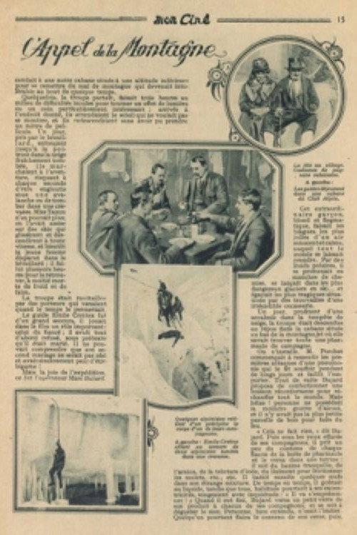 The Call of the Mountain 1923 official movie poster