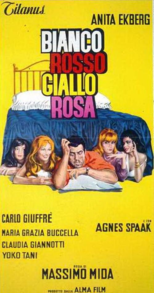 Bianco, rosso, giallo, rosa 1964 official movie poster
