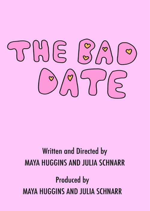 The Bad Date 2025 official movie poster