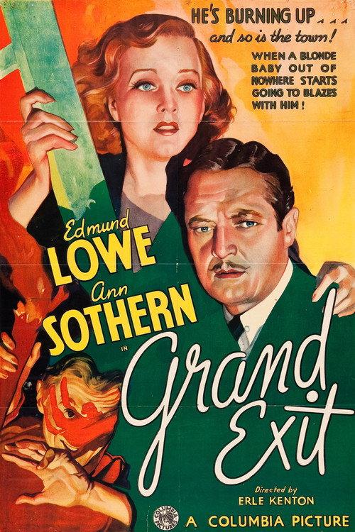 Grand Exit 1935 official movie poster