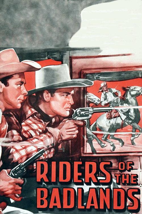 Riders of the Badlands 1941 official movie poster