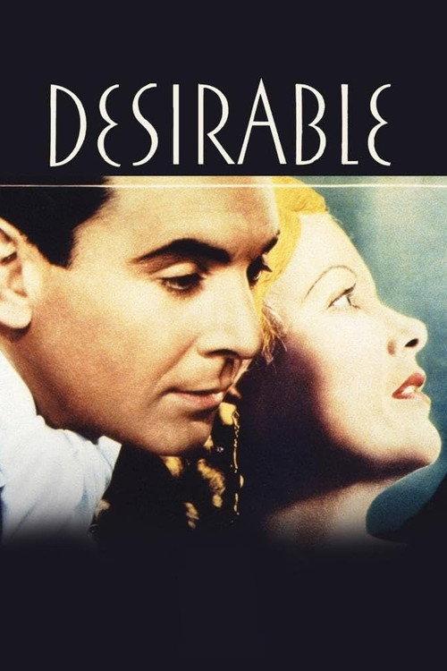 Desirable 1934 official movie poster