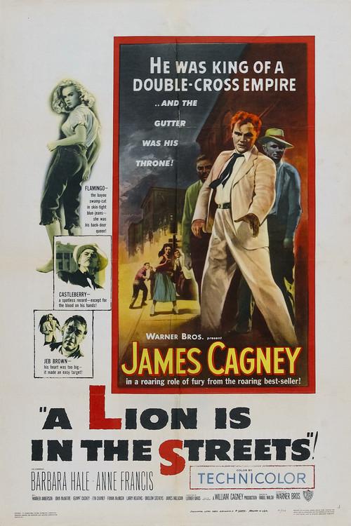 A Lion Is in the Streets 1953 official movie poster