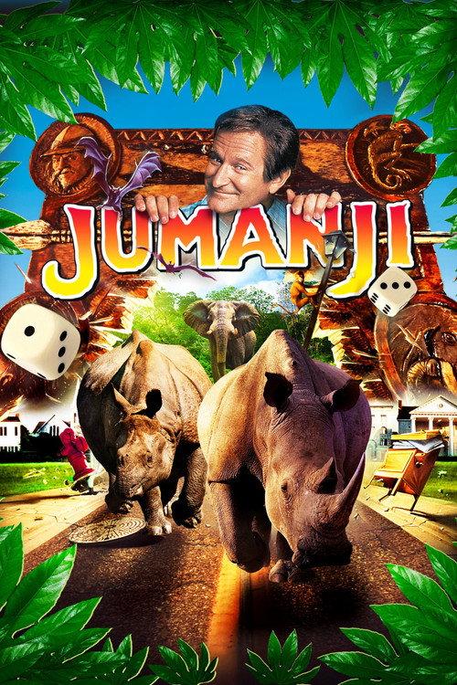 Jumanji 1995 official movie poster
