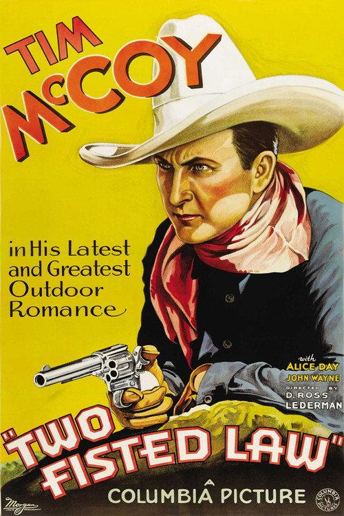 Two-Fisted Law 1932 official movie poster