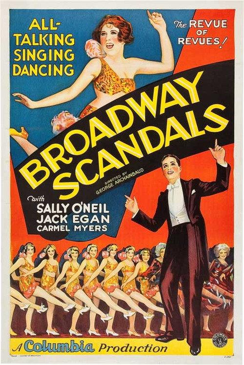 Broadway Scandals 1929 official movie poster