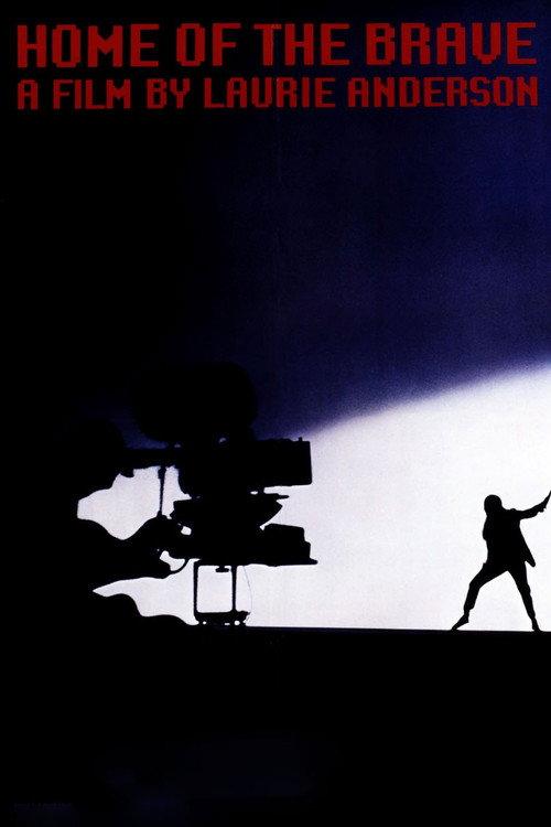 Home of the Brave: A Film by Laurie Anderson 1986 official movie poster
