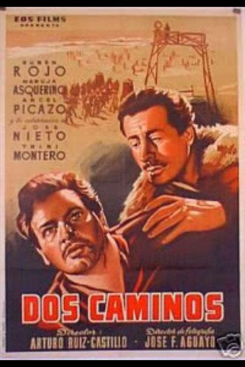 Dos caminos 1954 official movie poster