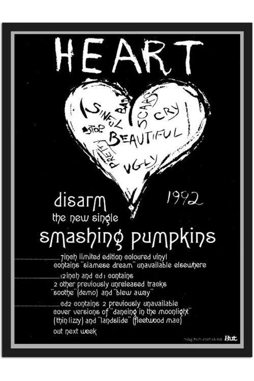 The Smashing Pumpkins: Disarm 1994 official movie poster
