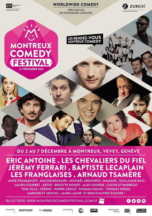 Montreux Comedy Festival 2015 - Eric Antoine Montreux tout 2015 official movie poster