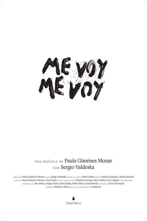 Me voy. Me voy 2021 official movie poster
