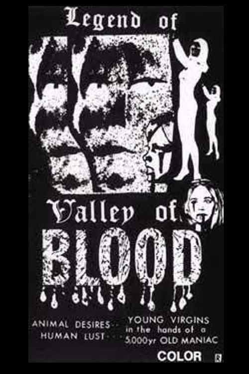 Valley of Blood 1973 official movie poster