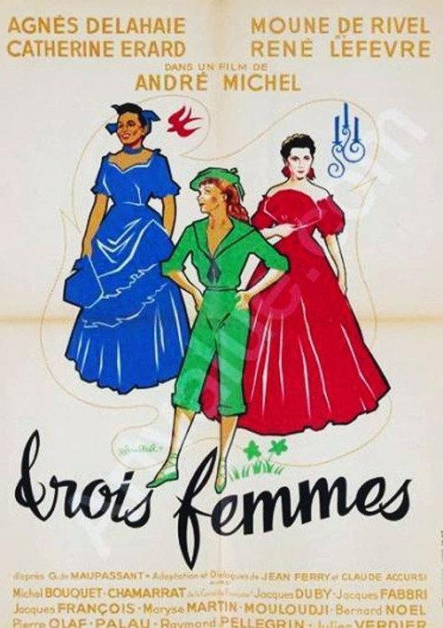 Three Women 1952 official movie poster