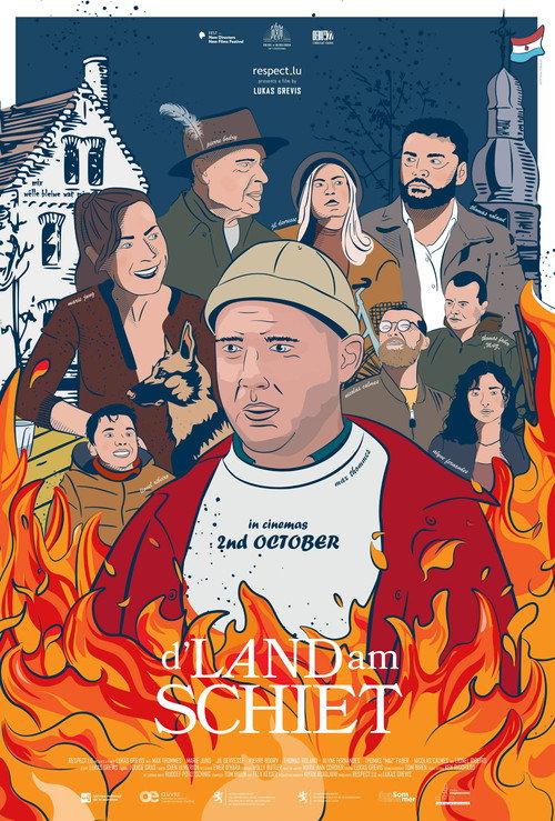 The Land in the Shadows 2024 official movie poster