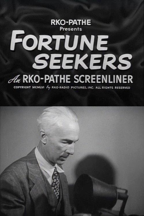 Fortune Seekers 1956 official movie poster